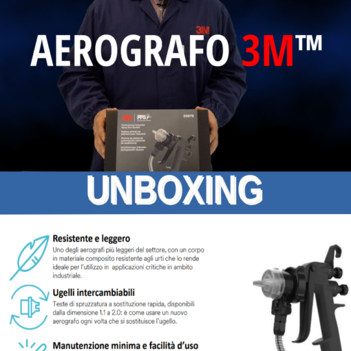 Aerografo 3M - Unboxing